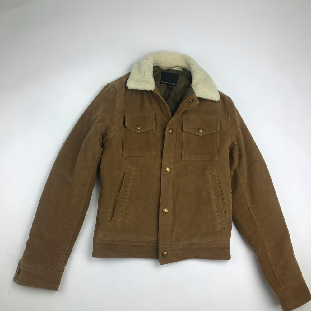 Faux Suede Jacket - Brand new